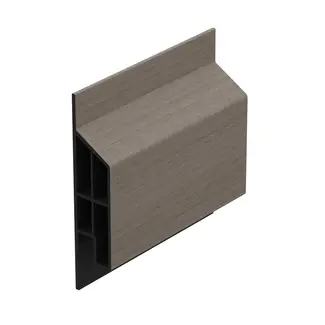 Keralit Trim / kraal sierlijst modern - Vergrijsd ceder