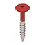 Torx schroef RVS (100 stuks) - Rood