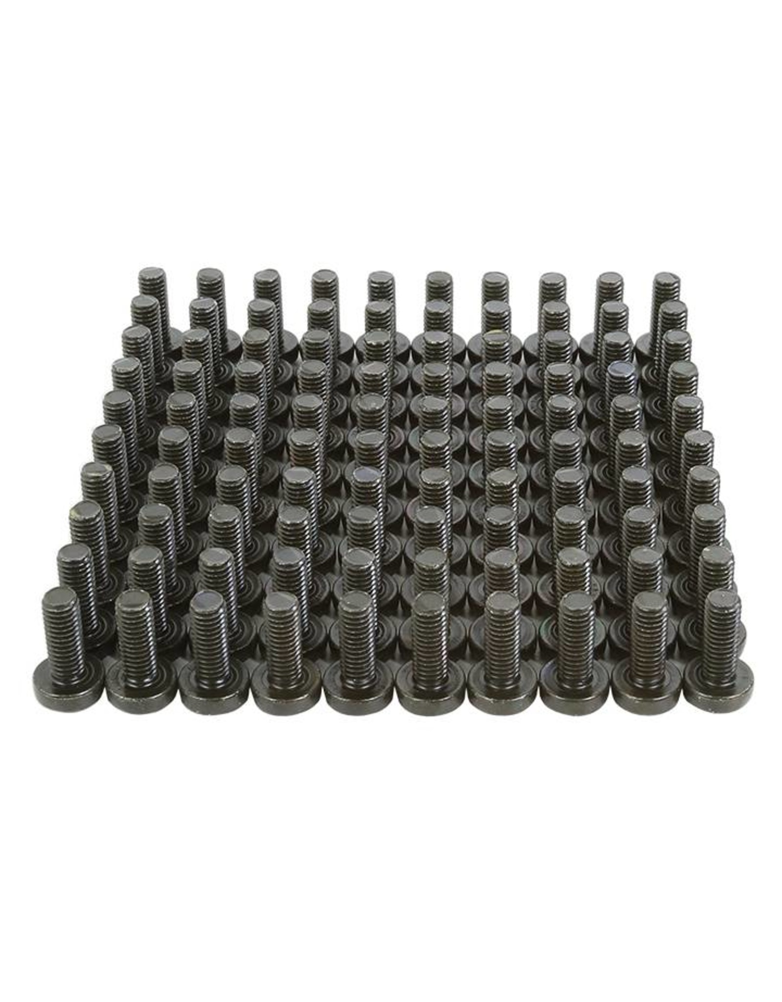 Penn Elcom Screw, Crosshead M6x16, Black, 100 pieces