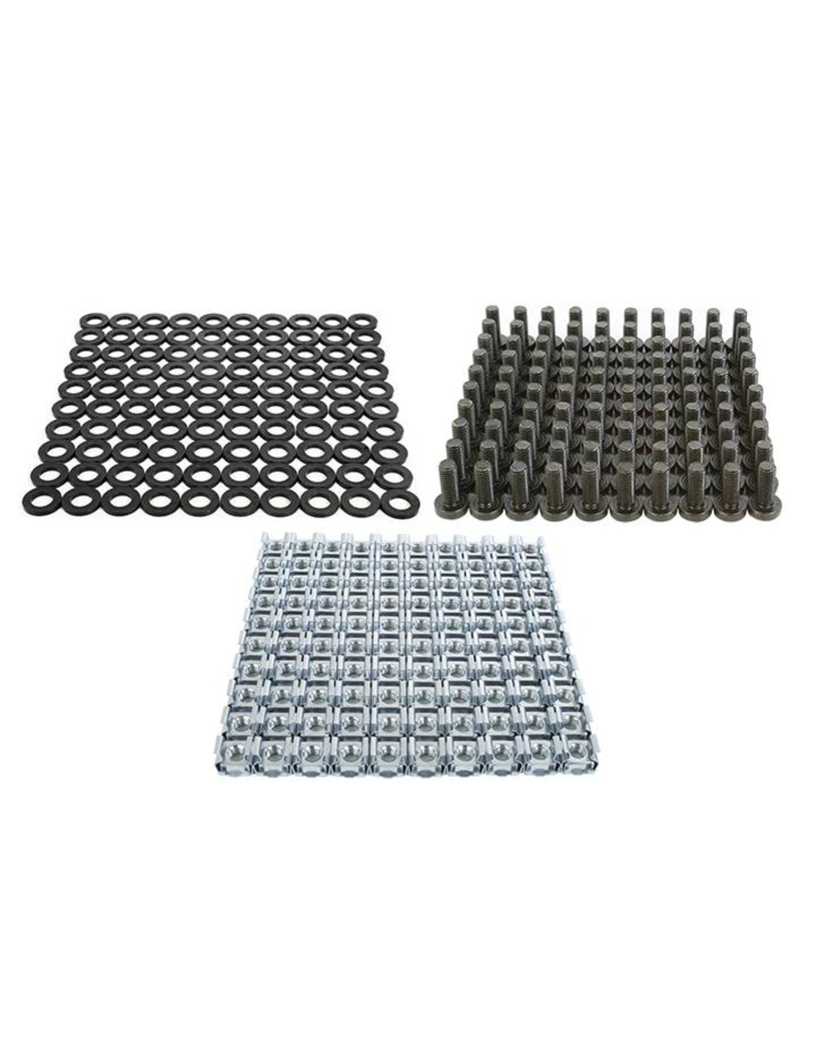 Penn Elcom Cage nut set M6, 3 mm, 100 pieces, for aluminium extrusions RG-6000 or RG-6108