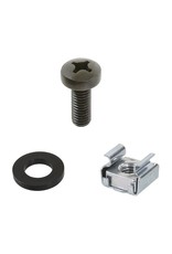 Penn Elcom Cagenut set M6, 2 mm, 100 pieces, for aluminium extrusions RG-6135 or RG-6145