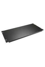 Penn Elcom Penn Elcom plain rack panel, steel, flanged, 5U, black