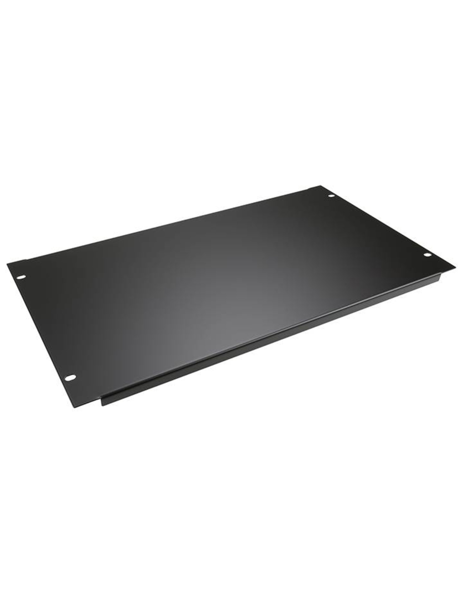 Penn Elcom Penn Elcom plain rack panel, steel, flanged, 6U, black