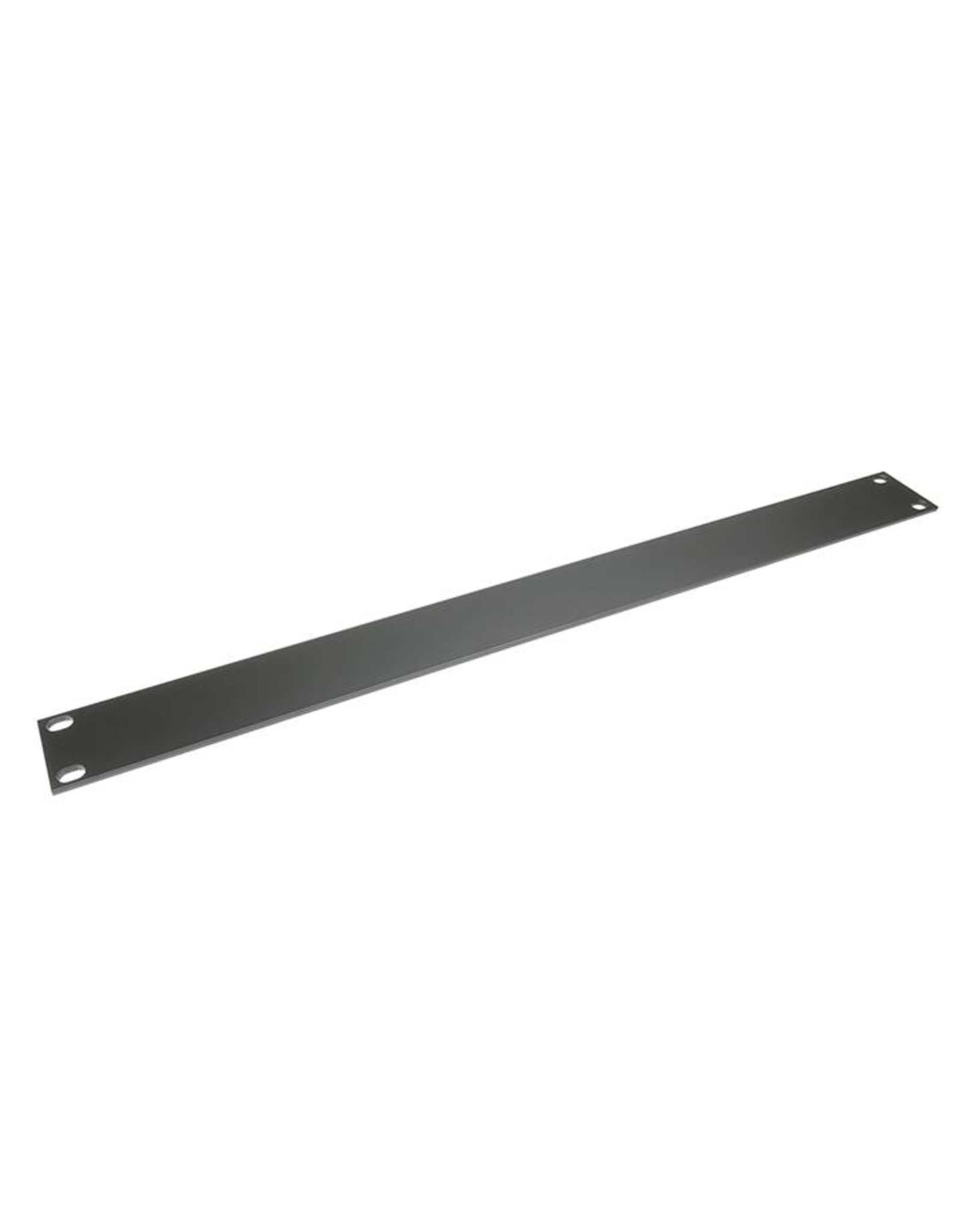 Penn Elcom Penn Elcom plain rack panel, aluminum, flat, 1U, black