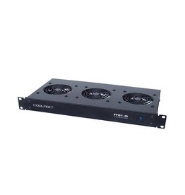 Penn Elcom 1U Hot air extraction unit, 3 blowers