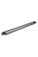Penn Elcom Penn Elcom flanged steel vented rack panel, 1U