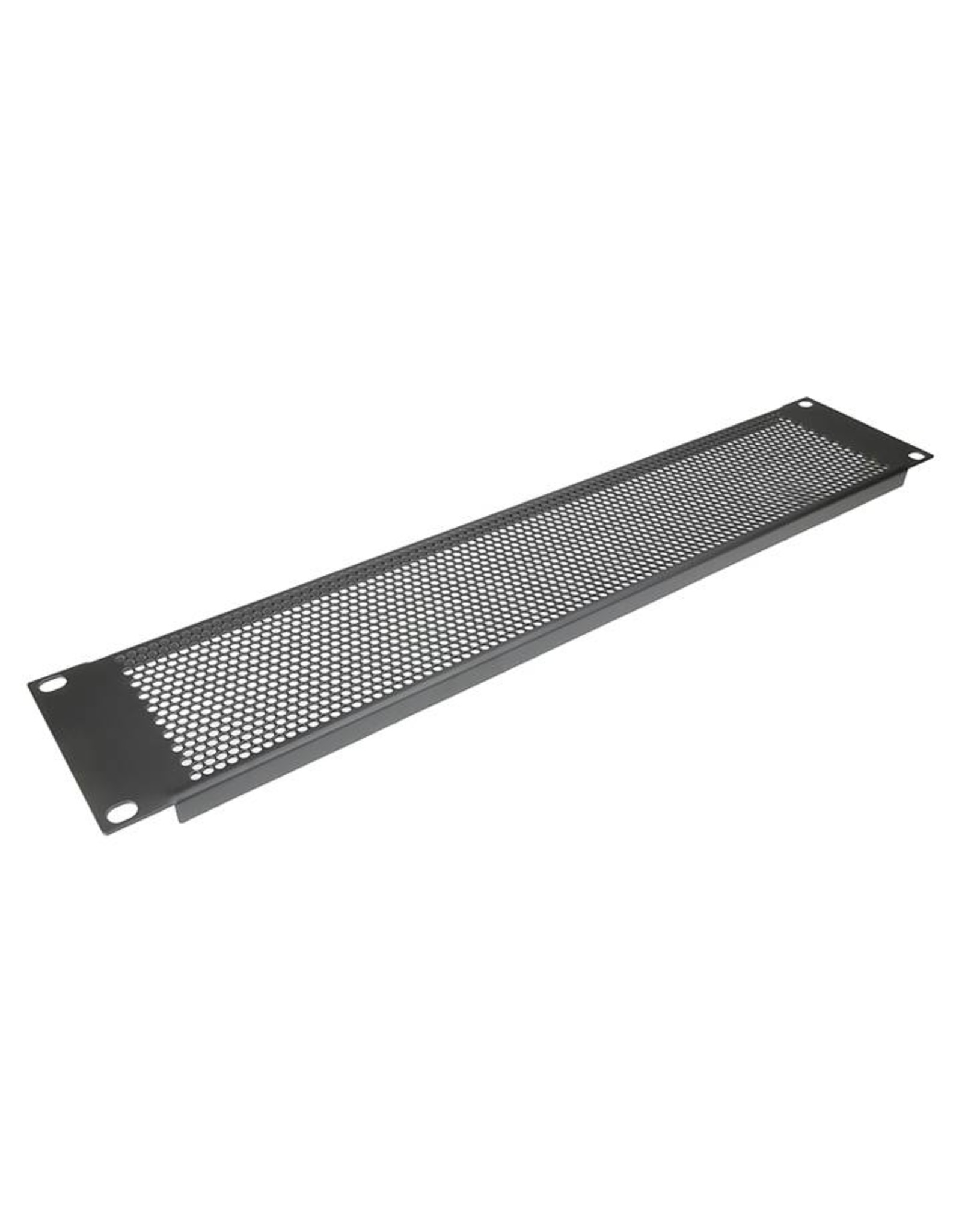 Penn Elcom Penn Elcom flanged steel vented rack panel, 2U