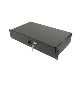 Penn Elcom 19 inch storage container + lock, 3U