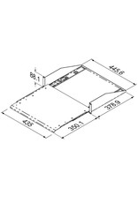 Penn Elcom Extendable drawer plateau, 2U