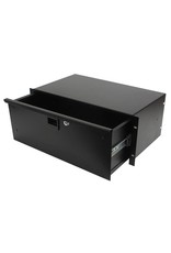 Penn Elcom Penn Elcom rack drawer with lock, 254 mm deep, steel, 4U