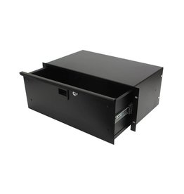 Penn Elcom Rack drawer with lock, 254 mm deep, steel, 4U