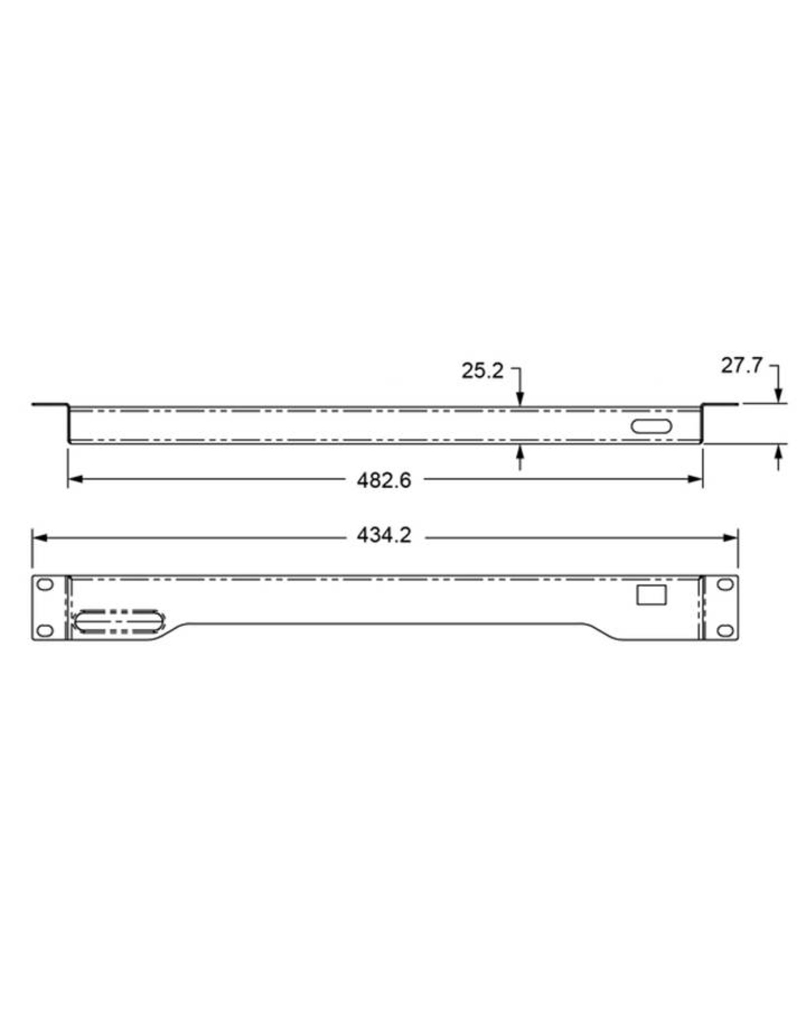 Penn Elcom 1U LED rack light multicolor/white