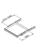 Penn Elcom Extendable plateau or drawer, 1U