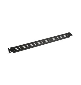 Penn Elcom Flanged vented rack panel (8x3 holes), 1U