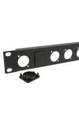 Penn Elcom Blanking cover for Neutrik 'D', Click on system