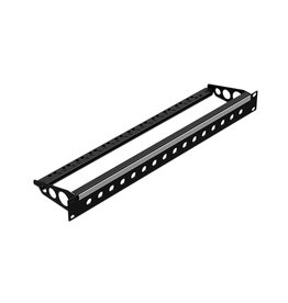 Penn Elcom Punched rack panel 1U, 16 BNC, with cable support