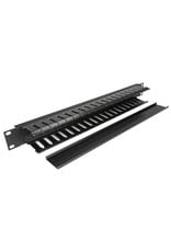 Penn Elcom Cable management with cover 1U
