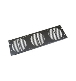 Penn Elcom Rack fan panel 3U for 3x fan 120x120mm (RG-6339)