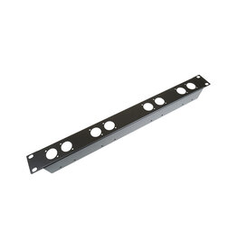 Penn Elcom Rack panel with 8 Neutrik "D" + cable support