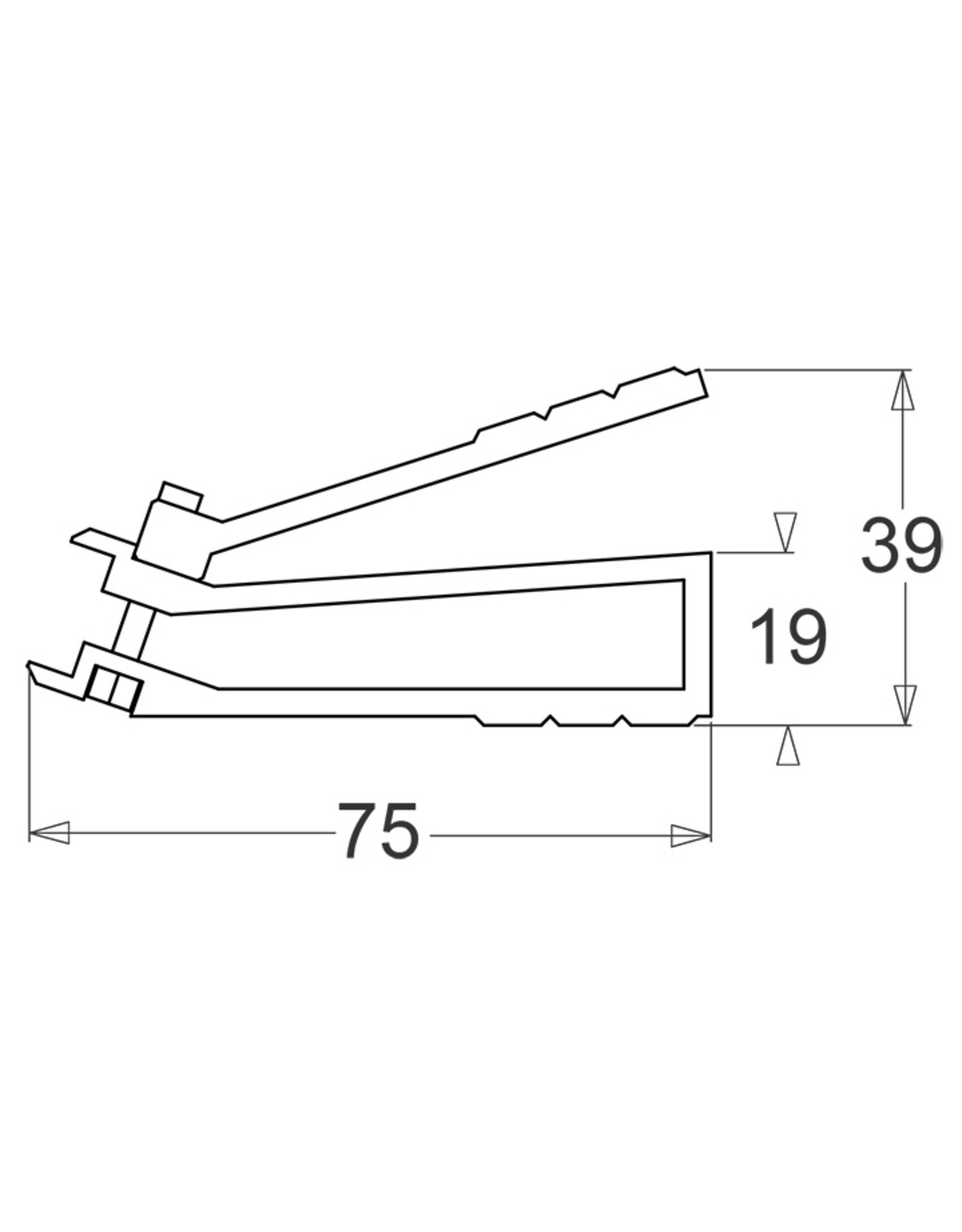 Penn Elcom Cage nut tool, (insertion/extraction)