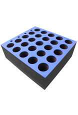 Penn Elcom Penn Elcom microfooninlay voor 6 HE lade voor 29 microfoons