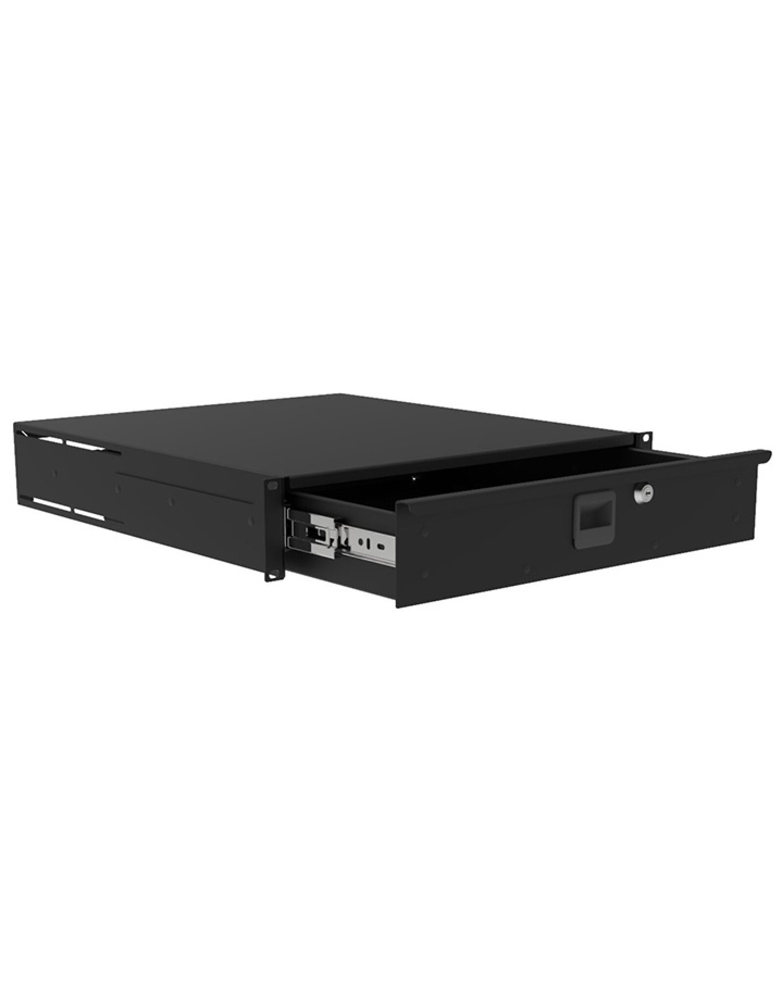 Penn Elcom Penn Elcom rack drawer, 2U, 485 mm deep,  Heavy Duty, with handle