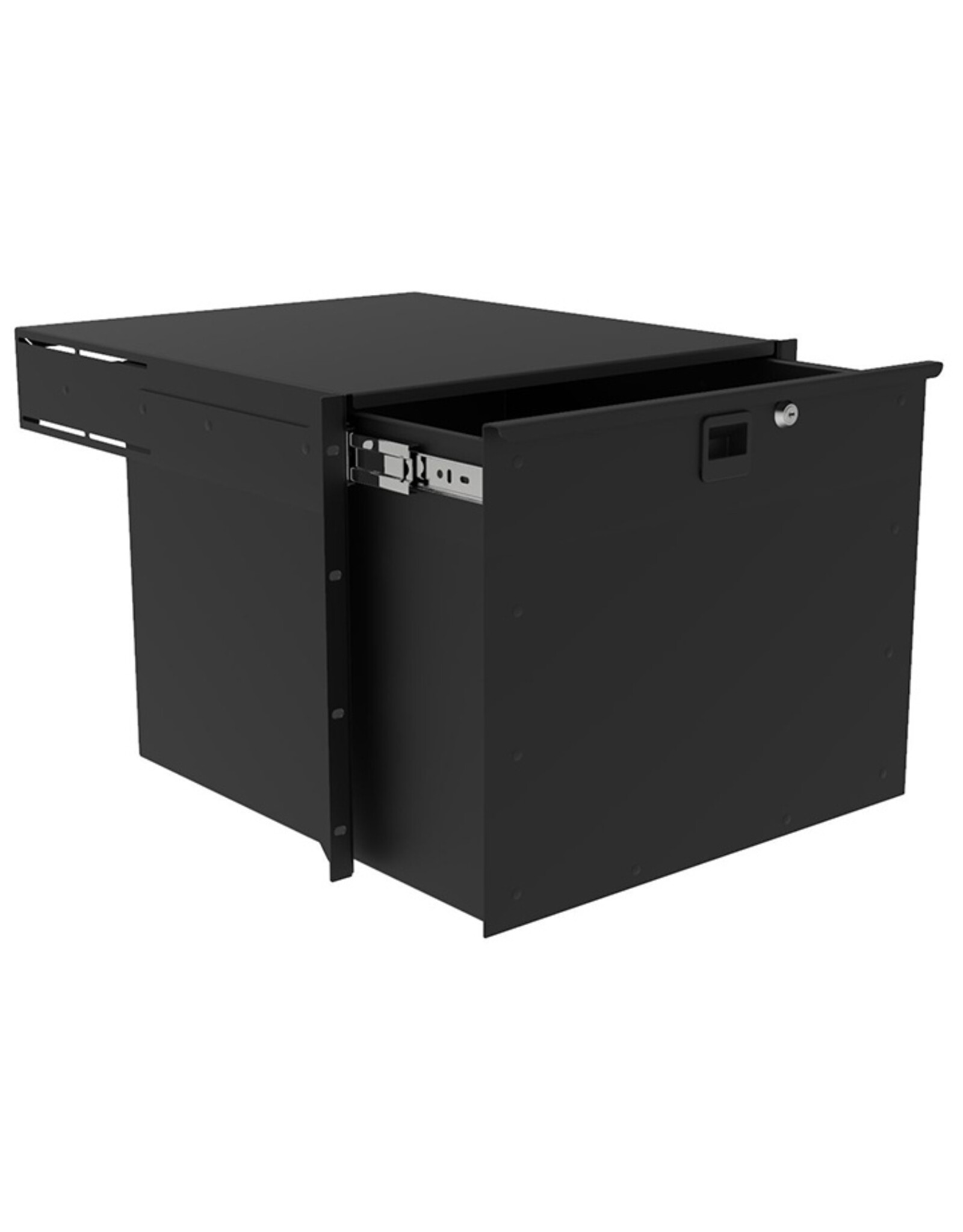 Penn Elcom Penn Elcom rack drawer, 8U, 485 mm deep,  Heavy Duty, with handle