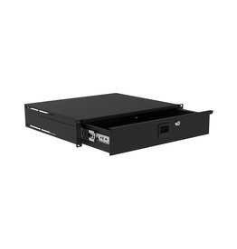 Penn Elcom Ladekast, 2 HE, 385 mm diep, HD, met handgreep