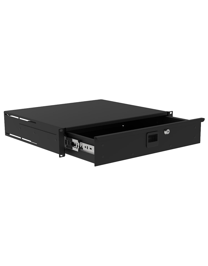 Penn Elcom Tour Grade Heavy Duty rack drawer, 385 mm deep, 2U