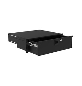 Penn Elcom Rack drawer, 3U, 385 mm deep, HD, with handle