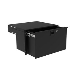 Penn Elcom Rack drawer, 6U, 385 mm deep, HD, with handle