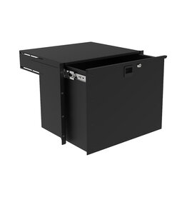 Penn Elcom Rack drawer, 8U, 385 mm deep, HD, with handle