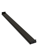 Penn Elcom Penn Elcom clamp bar for use with rack shelves with side slots, black