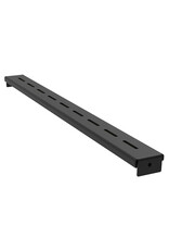 Penn Elcom Penn Elcom clamp bar for use with rack shelves with side slots, black