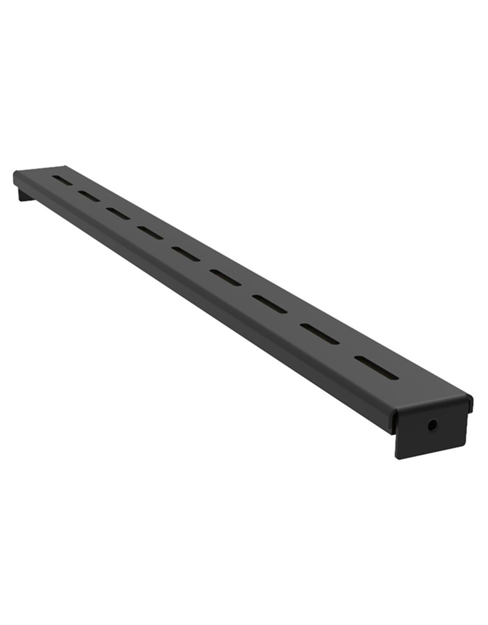 Penn Elcom Penn Elcom clamp bar for use with rack shelves with side slots, black