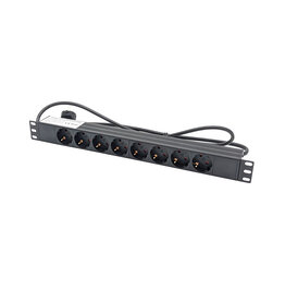 Penn Elcom PDU met 8 contactdozen, aluminium behuizing