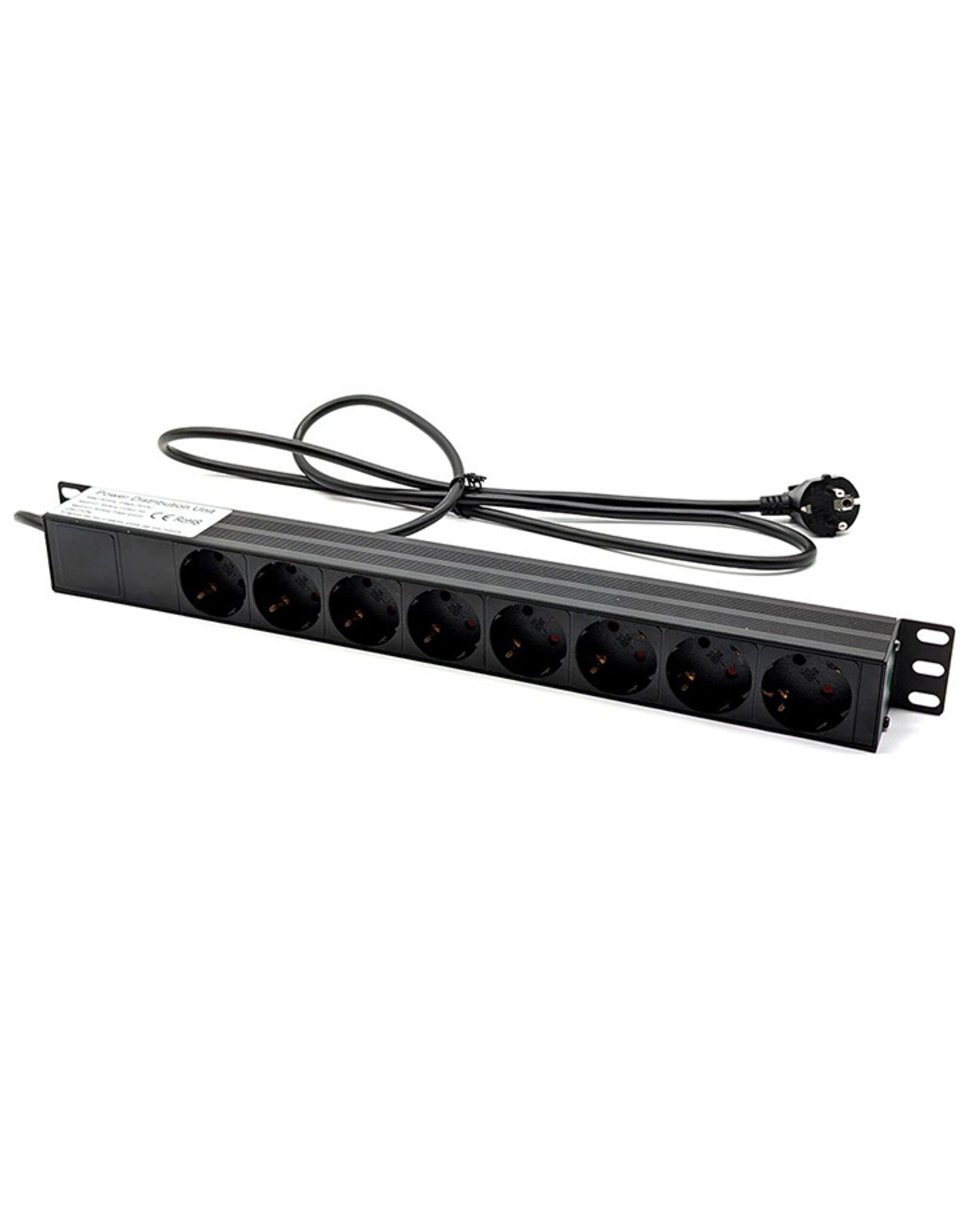 Penn Elcom Penn Elcom PDU with 8 sockets back facing and on/off switch, aluminium housing