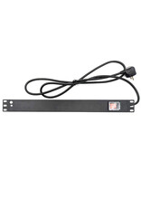 Penn Elcom Penn Elcom PDU with 8 sockets back facing and on/off switch, aluminium housing