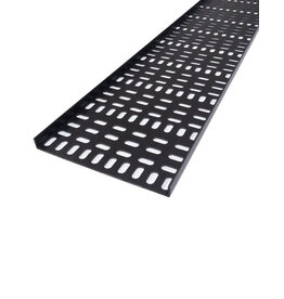 Penn Elcom Black Plastic Cable Tray 2000 mm x 180 mm