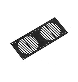 Penn Elcom Grill voor 2x fan 120 x 120 mm (RG-6339)