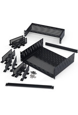 Penn Elcom Penn Elcom Utility rack shelf, with vertically mountable distribution system, 3U