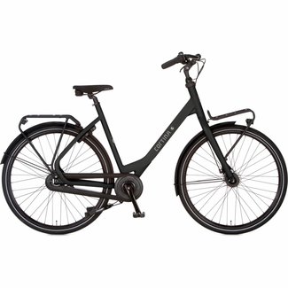 Cortina  Common Dames Transportfiets ND7 Jet Black Matt Rollerbrake
