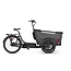 Batavus  Fier 3 Bosch Elektrische Bakfiets Zwart - Enviolo