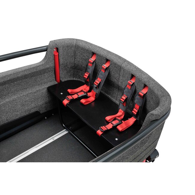 Batavus  Fier 3 Bosch Elektrische Bakfiets 5Versnellingen Zwart