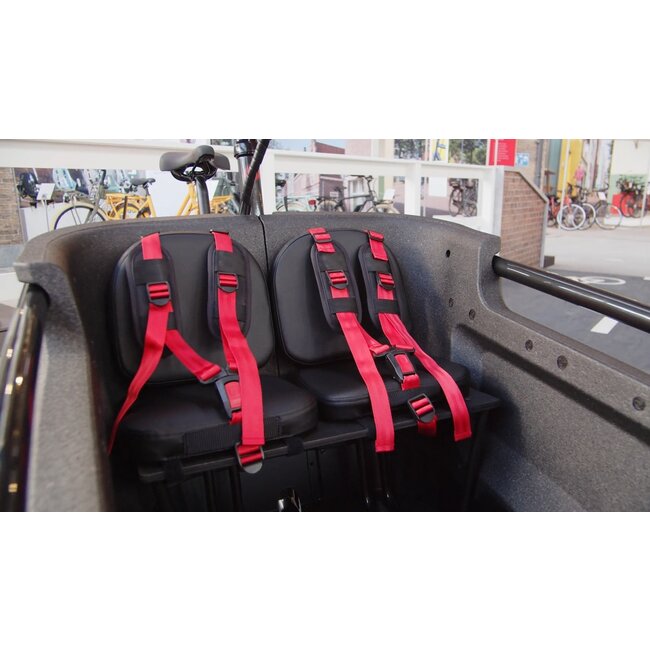 Batavus  Fier 3 Bosch Elektrische Bakfiets Zwart - Enviolo