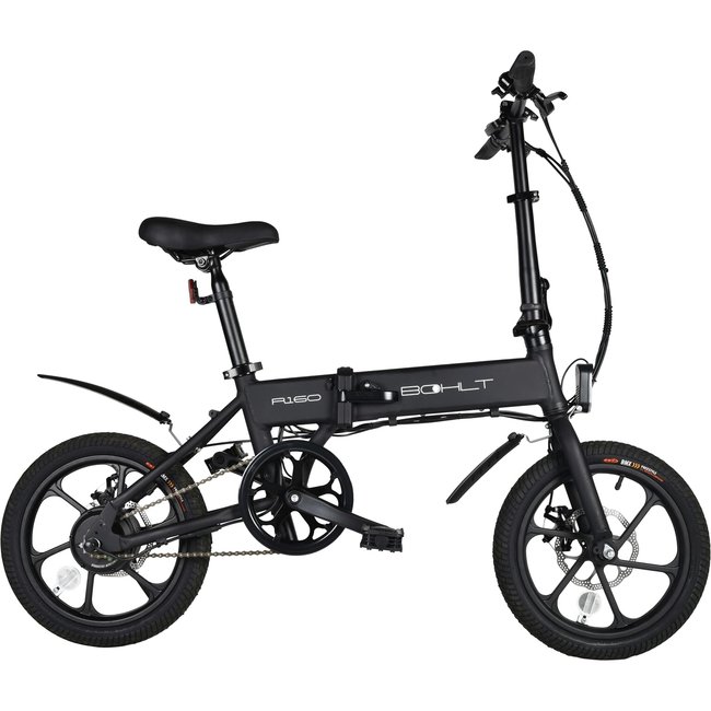 Bohlt R160 elektrische vouwfiets Zwart