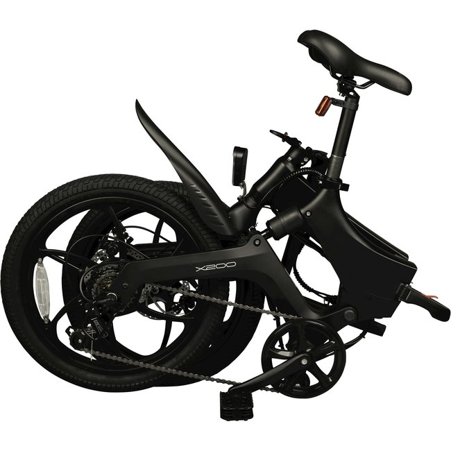 Bohlt  X200 Zwart 20 inch 6Versnellingen Elektrische Vouwfiets