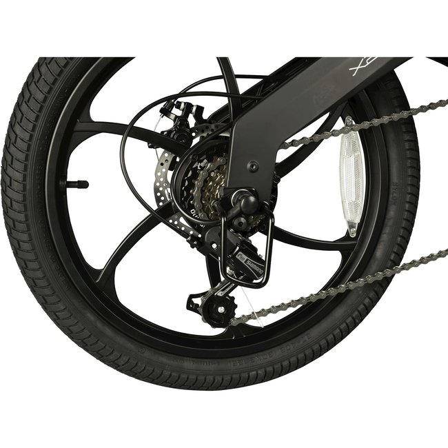 Bohlt  X200 Zwart 20 inch 6Versnellingen Elektrische Vouwfiets