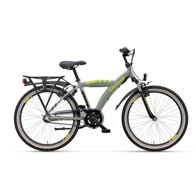 Batavus  Snake 24" Jongensfiets 3Versnellingen Groen