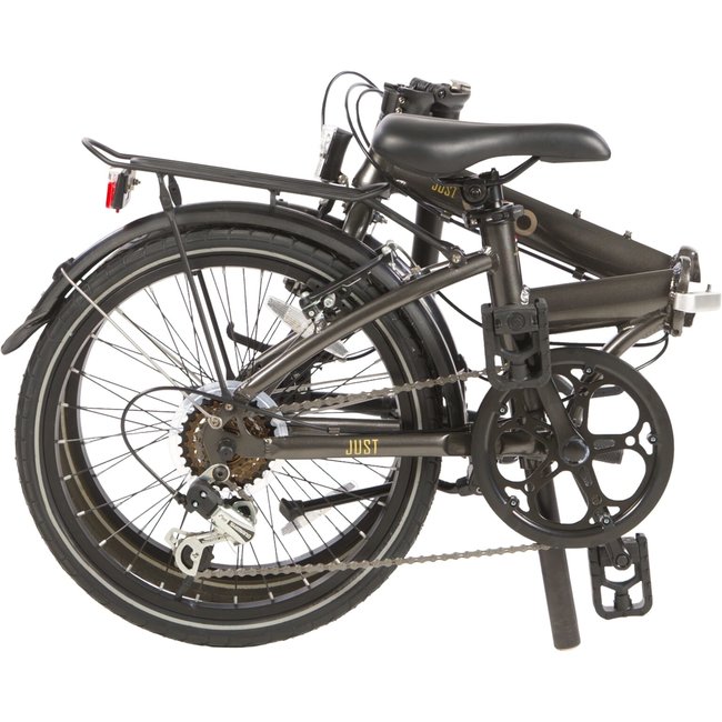 UGO vouwfiets Essential Just D6 iron grey 20 inch